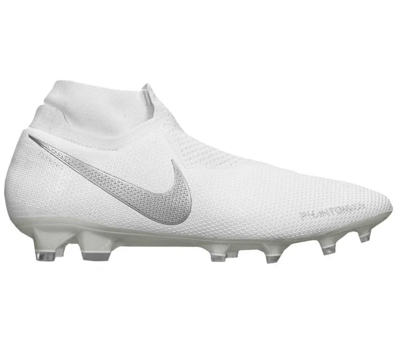 Nike Phantom Vision Elite DF FG Nuovo White “White / Metallic Platinum / White” | AO3262-100