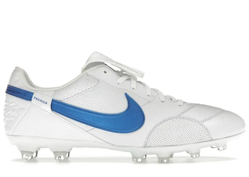 Nike Premier 3 FG White Signal Blue | HM0265-103