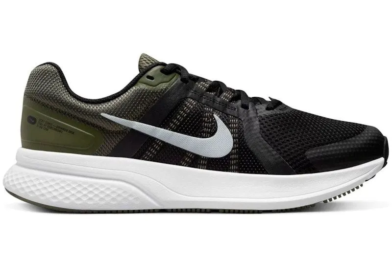 Nike Run Swift 2 Black Cargo Khaki “Black / Cargo Khaki / White” | CU3517-007