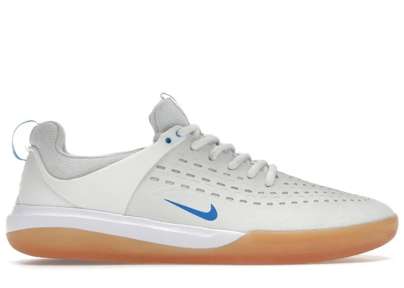 Nike SB Zoom Nyjah 3 Summit White Photo Blue “Summit White / Summit White / White” | DV7896-100