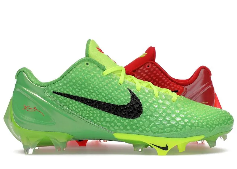 Nike Vapor Edge Kobe 6 SE Grinch Mismatch “Green Apple / Black / Volt / Bright Crimson” | HQ1644-300