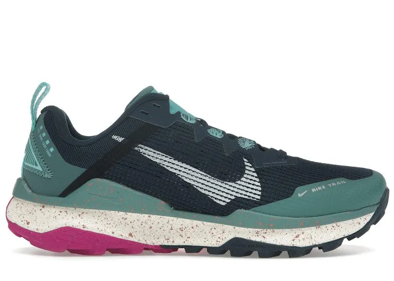 Nike Wildhorse 8 Armory Navy Bicoastal Green Frost Pale Ivory | DR2686-401