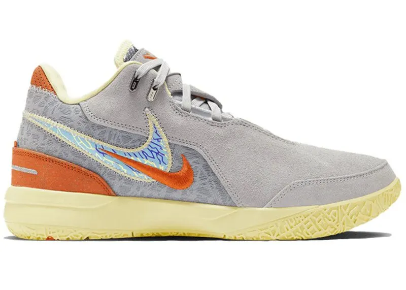 Nike Zoom LeBron NXXT Gen AMPD EP Titan Hope “Wolf Grey / Powder Blue / Campfire Orange” | FV1305-001