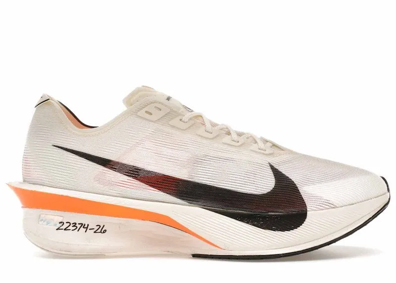 Nike ZoomX Vaporfly Next% 4 Proto “Sail / Total Orange / White / Black” | HF6413-100
