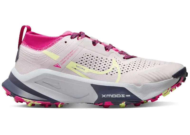 Nike ZoomX Zegama Platinum Violet Fireberry Purple Ink Luminous Green | DH0625-002