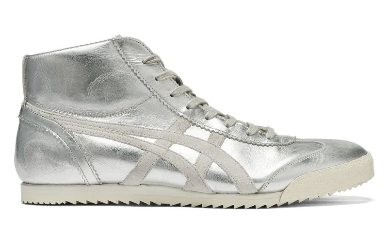 Onitsuka Tiger Mexico Mid Runner Deluxe Silver Piedmont Grey | 1181A608-020