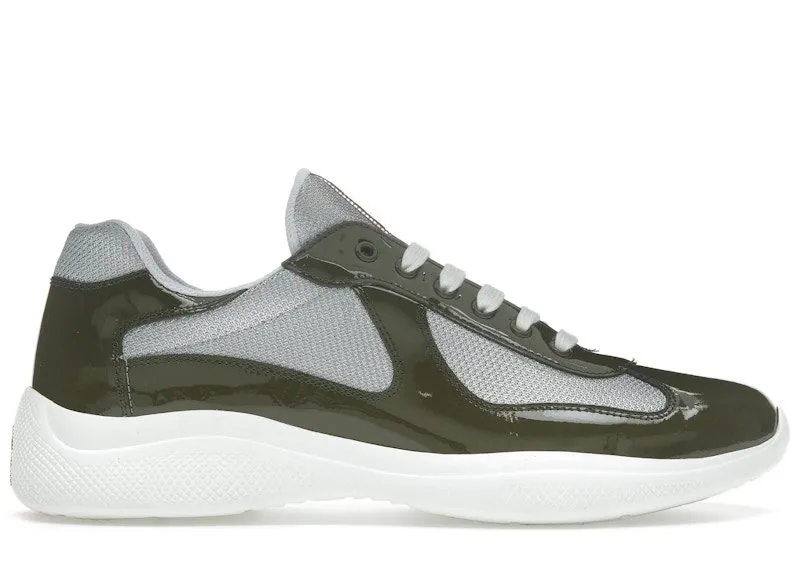 Prada America’s Cup Loden Green Silver | 4E3400_ASZ_F04B4_F_G000