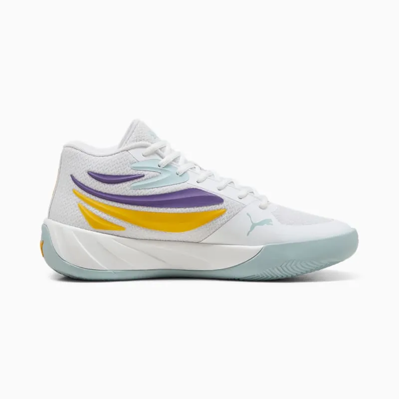 Puma Court Pro Lakers “White / Yellow Sizzle / Team Violet” | 310829-05