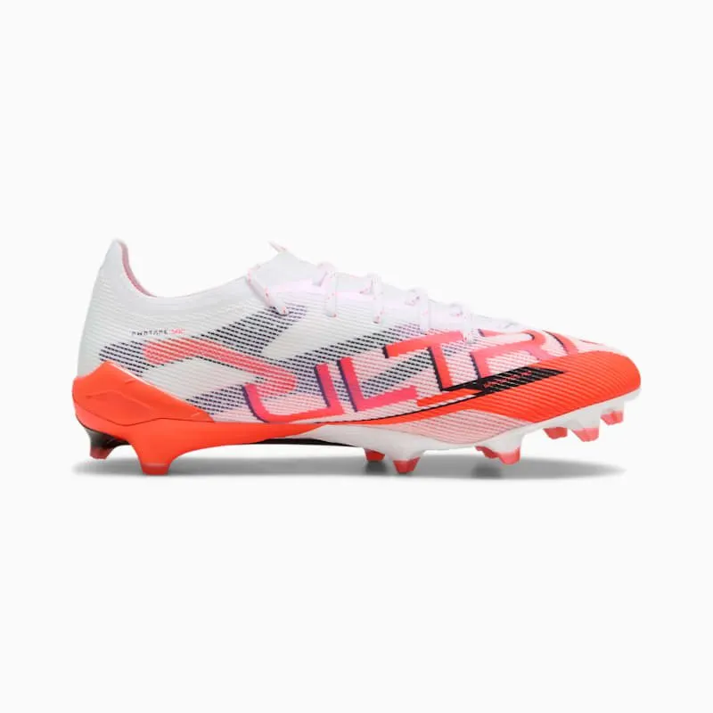 Puma Ultra 5 Ultimate FG Unlimited Pack “White / Black / Glowing Red” | 108159-01