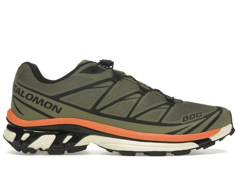 Salomon XT-6 Deep Lichen Green Marmalade “Deep Lichen Green / Black / Marmalade” | L47582500