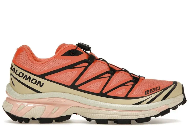 Salomon XT-6 Living Coral “Living Coral / Black / Cement” | L47445000