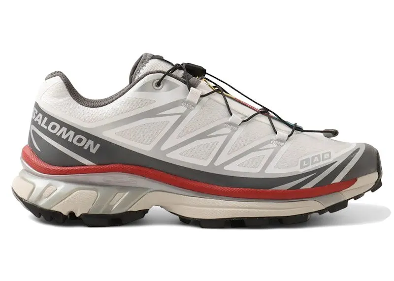 Salomon XT-6 atmos Exclusive Crane “White / Castlerock / Haute Red” | L47864400