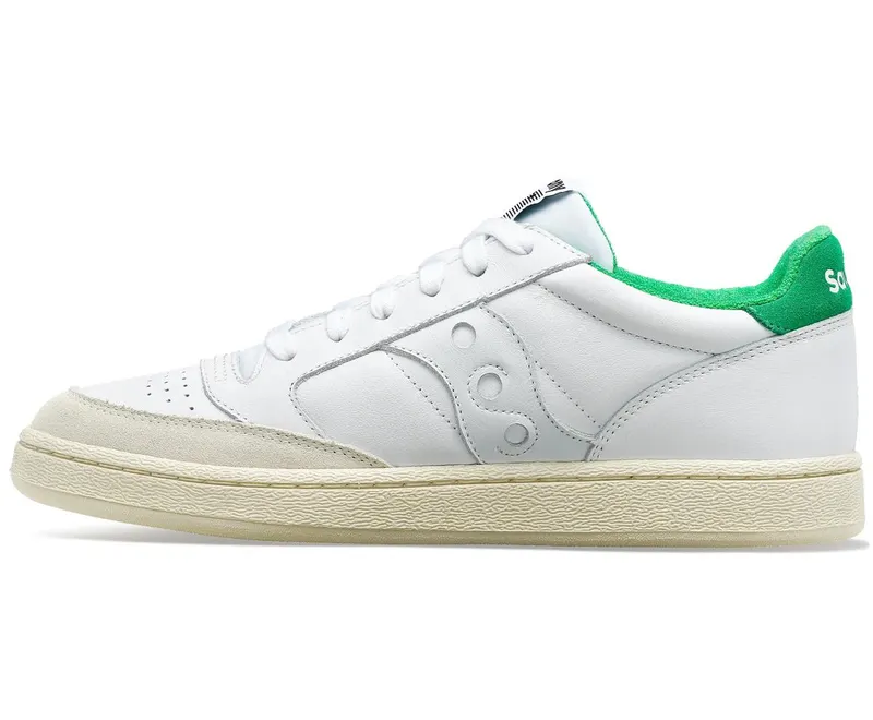 Saucony Jazz Court White Green Lime Gum | S70777-3