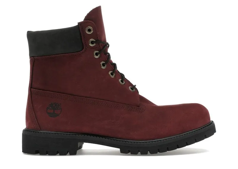 Timberland Premium 6 Inch Lace Up Waterproof Dark Port | TB0A5VB5-C60