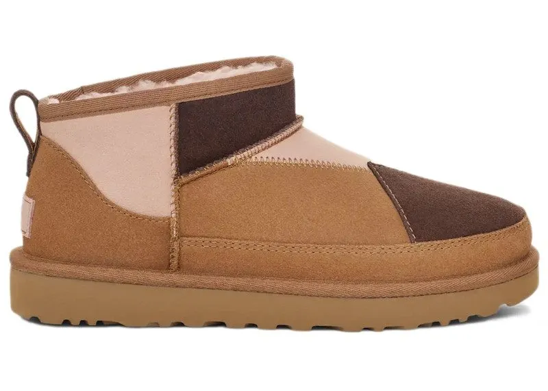 UGG Classic Ultra Mini Boot Reimagined Chestnut Multi | 1167174-CHMU