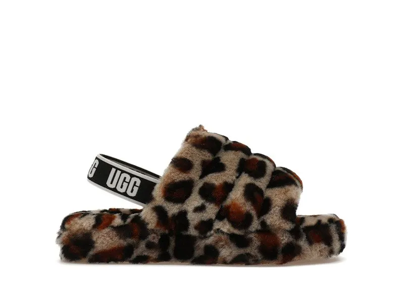 UGG Fluff Yeah Slide Leopard Amphora | 1110673K-AMP