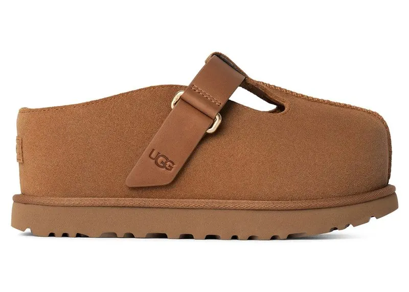 UGG Goldenstar Hi Clog Chestnut | 1167550-CHE