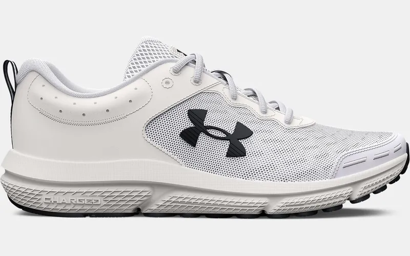 Under Armour Charged Assert 10 White Black | 3026175-104