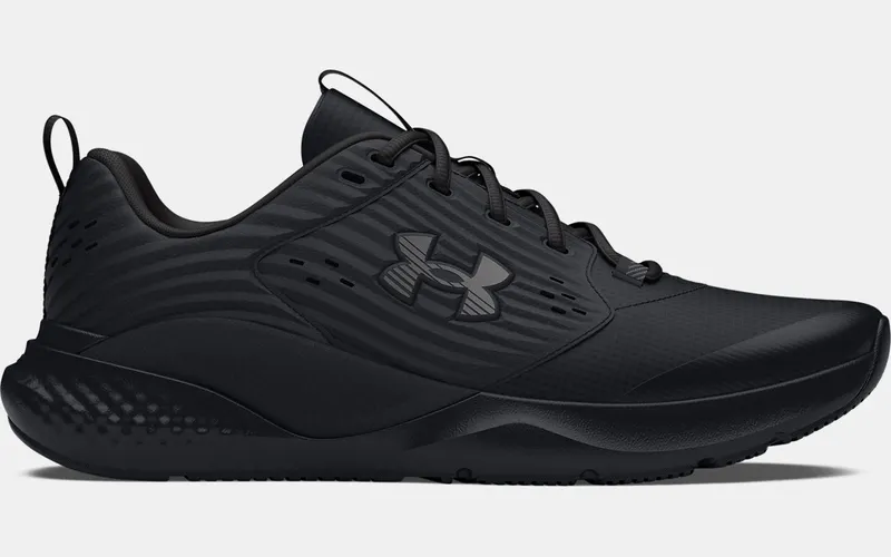 Under Armour Commit 4 Ultimate Black “Black / Ultimate Black / Castlerock” | 3026017-005