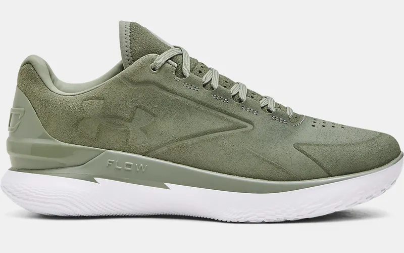Under Armour Curry 1 Low FloTro Lux Bruce Lee Earth “Grove Green / White / Grove Green” | 3027603-300