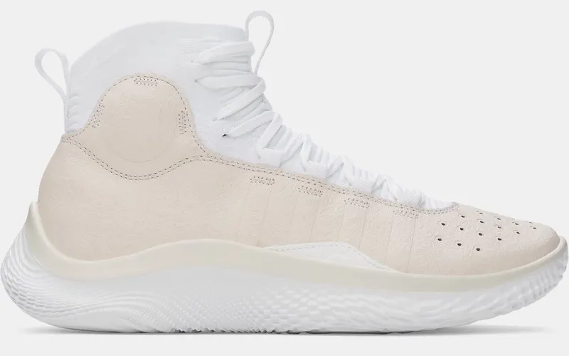 Under Armour Curry 4 FloTro Roses PE “White / White / Metallic Gold” | 3028584-100