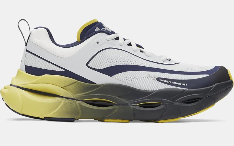 Under Armour UA Halo Racer Washed Navy Yellow Shade “Washed Navy / Yellow Shade / Distant Gray” | 6007639-403