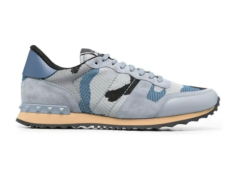 Valentino Rockrunner Grey Indigo Camo | VY0S0723QRKY01