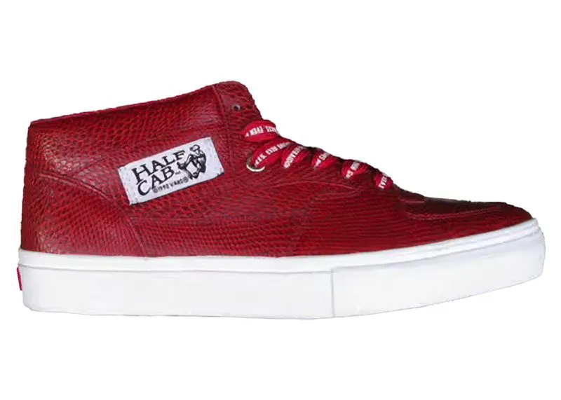 Vans Half Cab LX Huf Red Snakeskin | VN0CH90K8