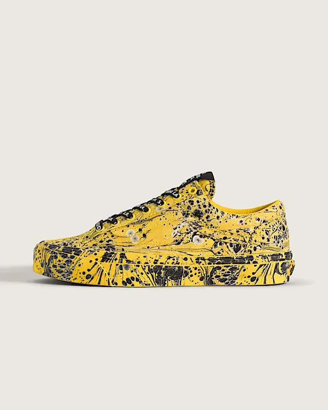 Vans Old Skool 36 S.R. Studio LA. CA. Black Yellow | VN000EEKFAS