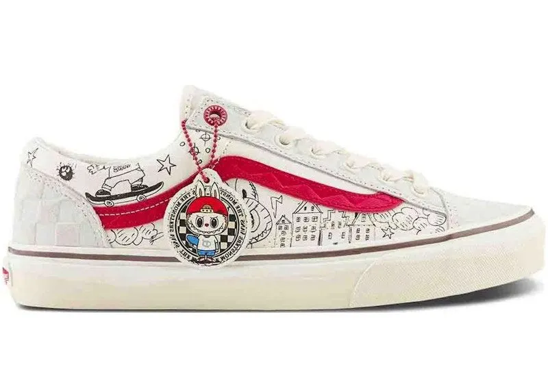 Vans Style 36 Labubu The Monsters “Marshmallow / Red” | VN000CDECCZ