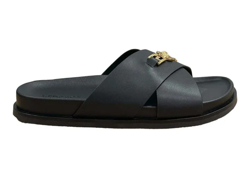 Versace Medusa Slide Black | 1014647 1A02195 1B00V