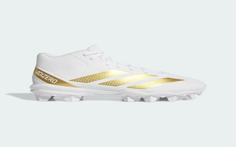 adidas Adizero Impact.2 Molded Rubber Cloud White Gold Metallic “Cloud White / Gold Metallic / Cloud White” | IE3993