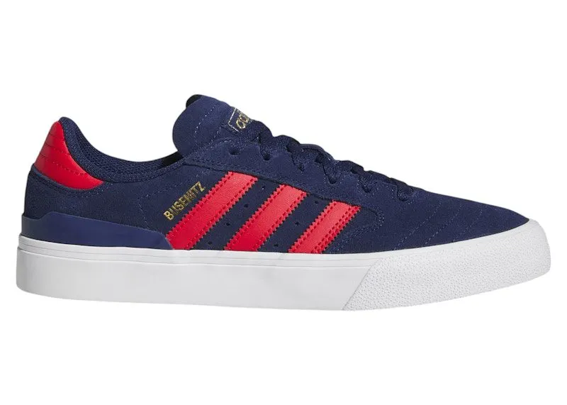 adidas Busenitz Vulc II Dark Blue Better Scarlet Gold Metallic | JH8130
