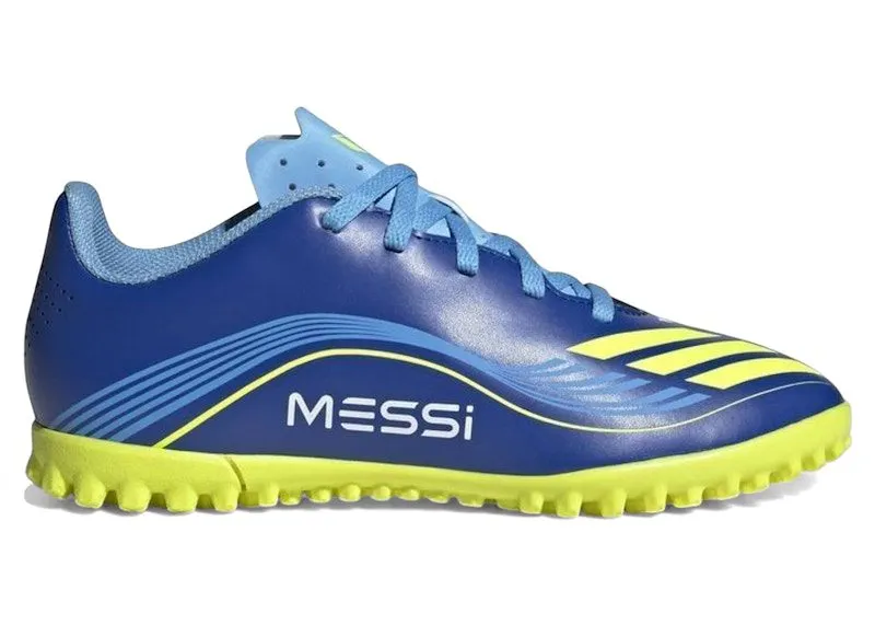 adidas F50 Club TF Messi Vis10n Pack “Royal Blue / Solar Yellow / Semi Blue Burst” | JR4427