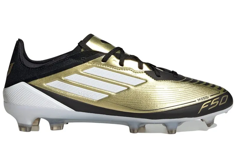 adidas F50 Pro FG Messi Gold Metallic Cloud White Core Black | JI2502