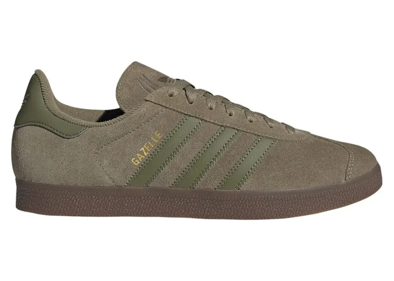 adidas Gazelle Orbit Green Focus Olive Gold Metallic | JR6288