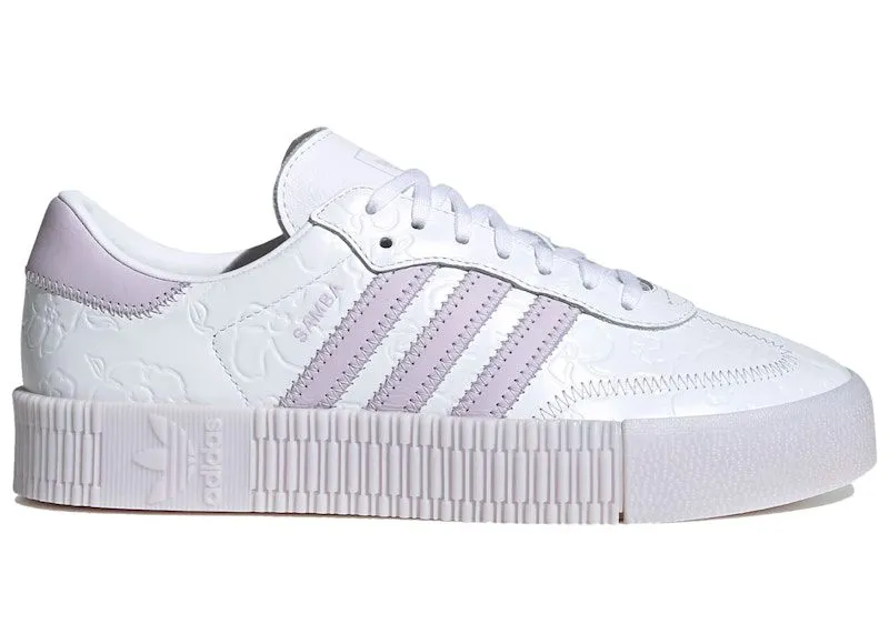 adidas Sambarose Floral Pattern “Purple Tint / Cloud White / Core Black” | FV0770