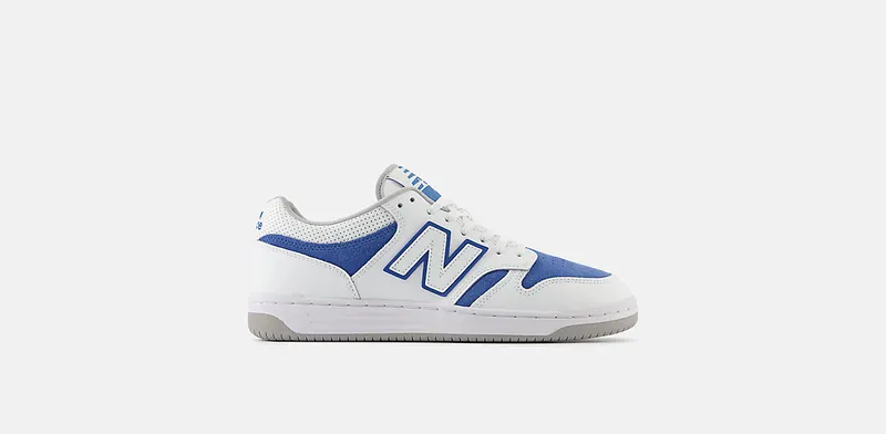 New Balance 480 “White Royal Blue Suede” | BB480LRB