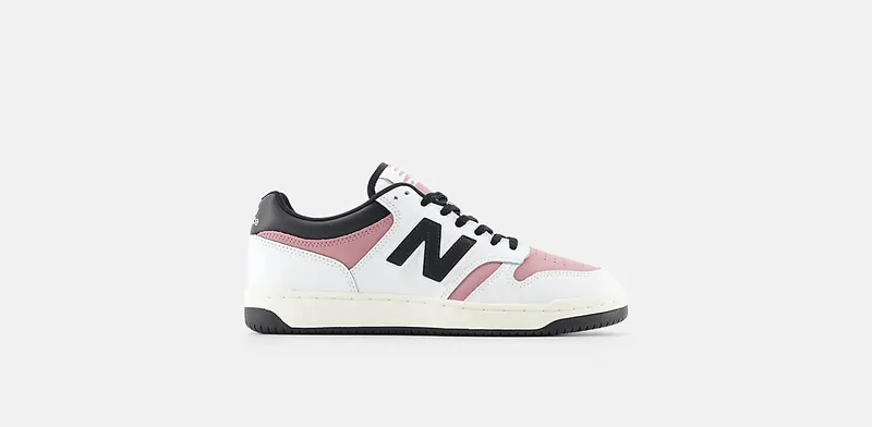 New Balance 480 Rosewood “White / Rosewood / Black” | BB480LTE