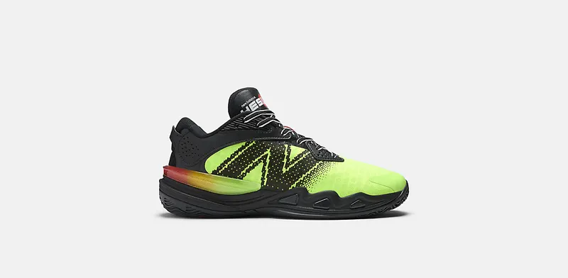 New Balance BB Hesi Low v2 Pixel Green Black Neo Flame | BBHSLBL2