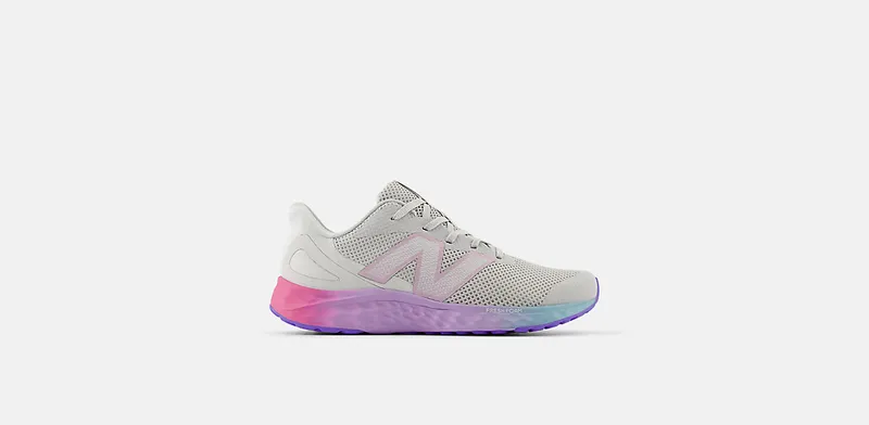 New Balance Fresh Foam Arishi v4 Grey Matter Mid Century Pink Lilac Glo | GPARIGR4