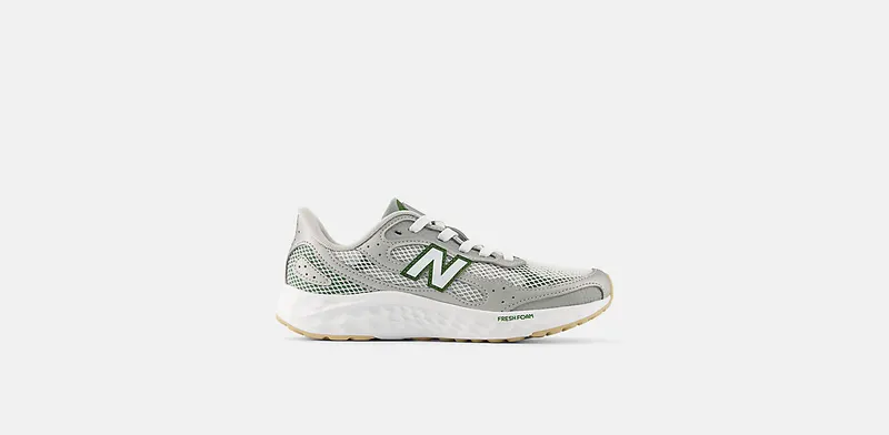 New Balance Fresh Foam Arishi Lux Lace Raincloud Dark Silver Metallic Alpine Green | GPARILA1