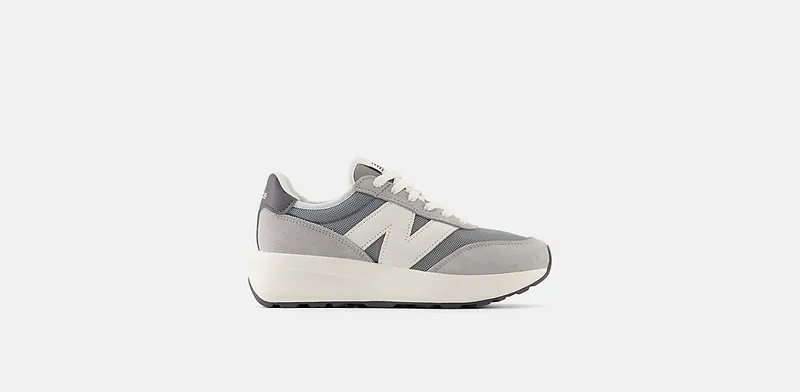NEW BALANCE 370 Lace “CONCRETE / SEA SALT” | GS370AH