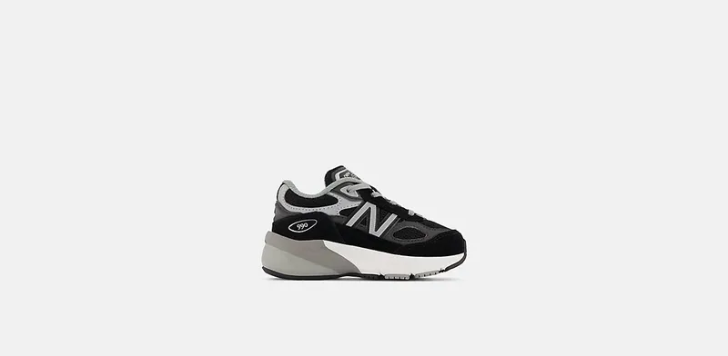 New Balance 990v6 Black Silver | IC990BK6