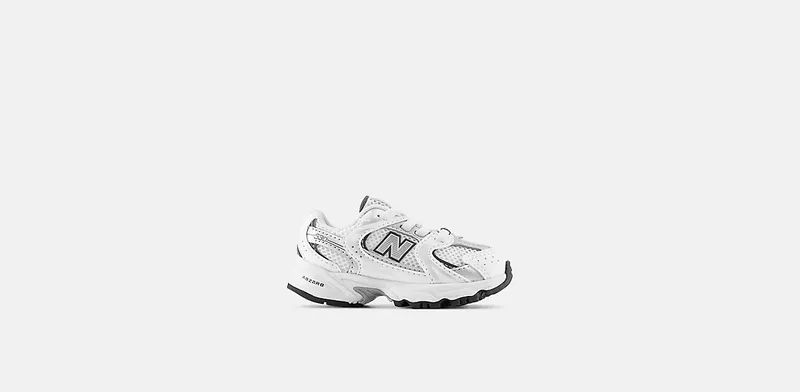 NEW BALANCE 530 BUNGEE LACE “NB WHITE / NATURAL INDIGO / Silver Metallic” | IZ530SB1