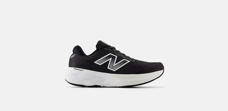 New Balance Fresh Foam 880v15 Black White Reflection | M880B15
