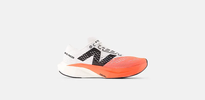 New Balance FuelCell SuperComp Pacer v2 Urgent Red White Black | MFCRRCU2