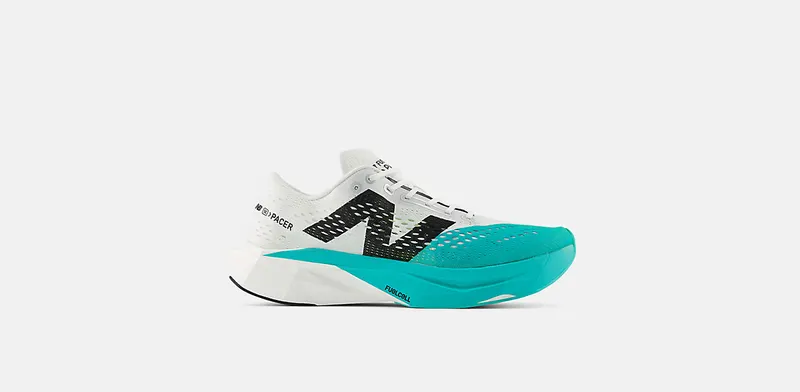 New Balance FuelCell SuperComp Pacer v2 Cyber Jade White Black | MFCRRLL2