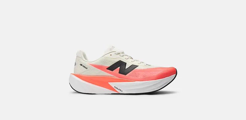New Balance FuelCell Rebel v5 Urgent Red White “Urgent Red / White / Sea Salt” | MFCXLV5