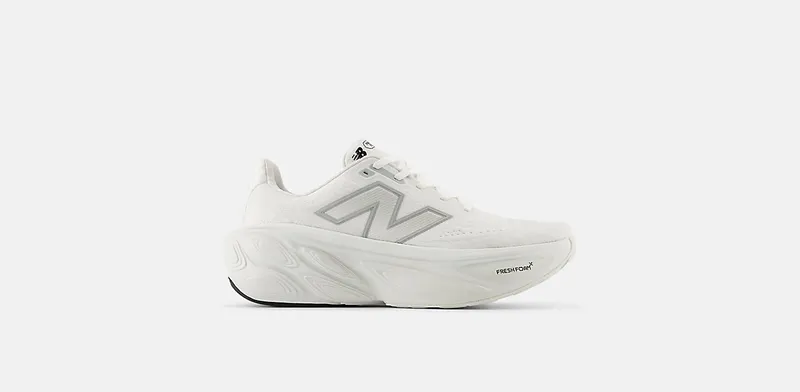 New Balance Fresh Foam X More v5 White Reflection Silver Metallic | MMORLW5